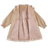 2025 Stylish Waist-Cinching Loose Autumn/Winter Thick Cotton Trench Coat for Girls