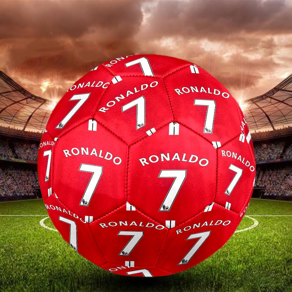 Ronaldos Number Seven Size 5 PU Material Seamless Wear Resistant Match Training Football Futbol Voetbal Bola 0706a88 Size 5