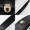 Bally Shoulder Bag Vintage Black Leather Women Used