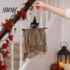 Witch Ghost Face Figures Spooky Hanging Halloween Decoration, Scary Ornament Scene Layout Supplies for Haunted House, Indoor Outdoor Tree Yard Garden