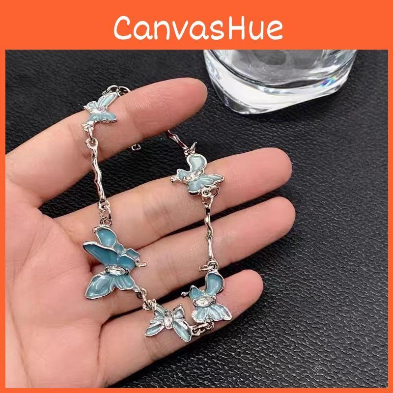 Butterfly Elegant Blue Bracelet For Women Trendy Simple Jewelry Geometric