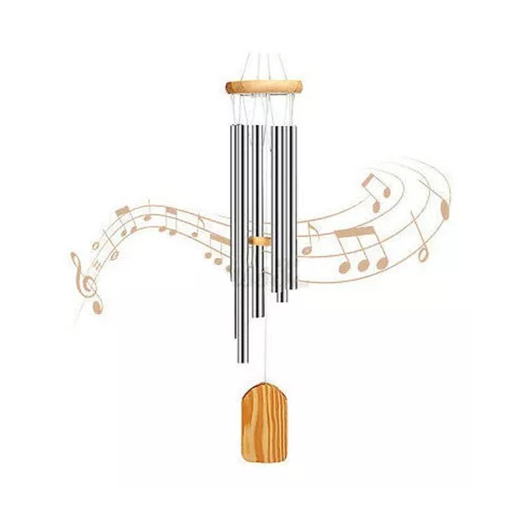Wind Chimes Outdoor Sympathy Memorial Wind Chimes with Metal Tubes for Home Decoration