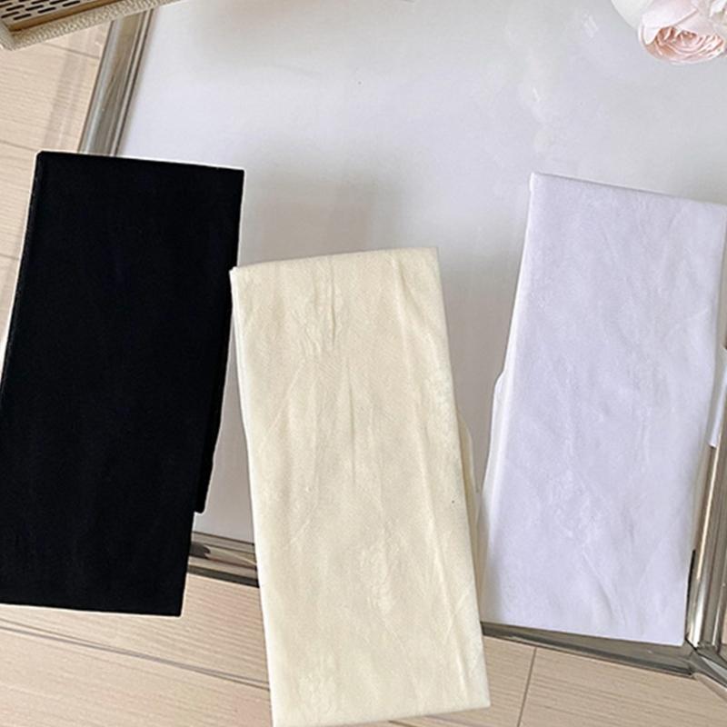 Sheer Knee High Socks for Women Girls Stretchy Silk Stockings Student Girls Stockings Tube Socks Nylons Calf Socks