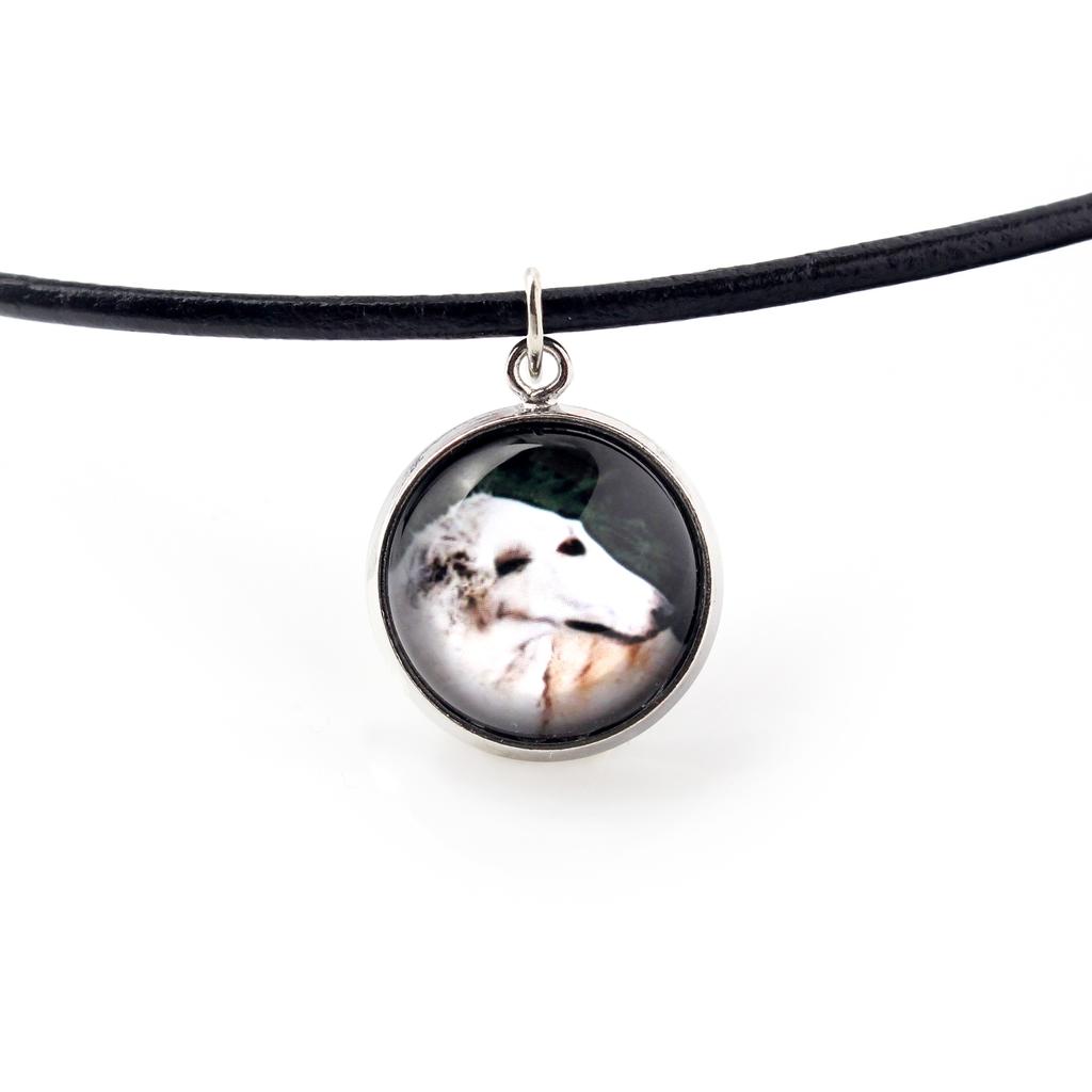 Borzoi, Russian Hunting Sighthound, Russian Wolfhound – Necklace pendant with your photo, handmade | Art-Dog