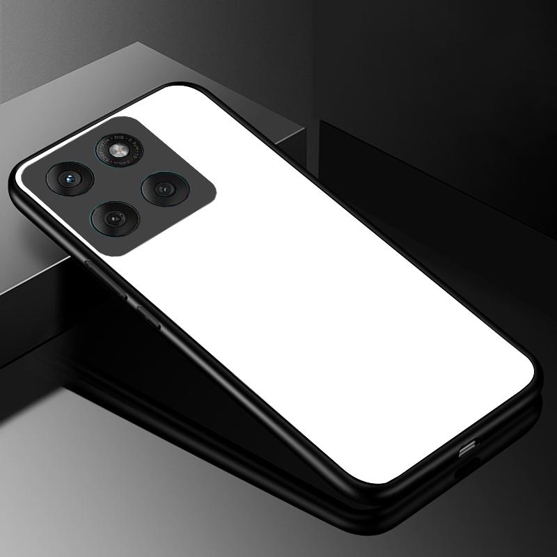 Handyhülle aus gehärtetem Glas für Motorola Edge 60 Fusion 60 Neo 60S Hülle Hart-PC Fundas Rückseite Bumper für Moto Edge60 Stylus Coque