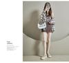 2025 Summer Women's Korean Style White Sneakers: Height Increasing, Breathable, Trendy Skateboard Shoes
