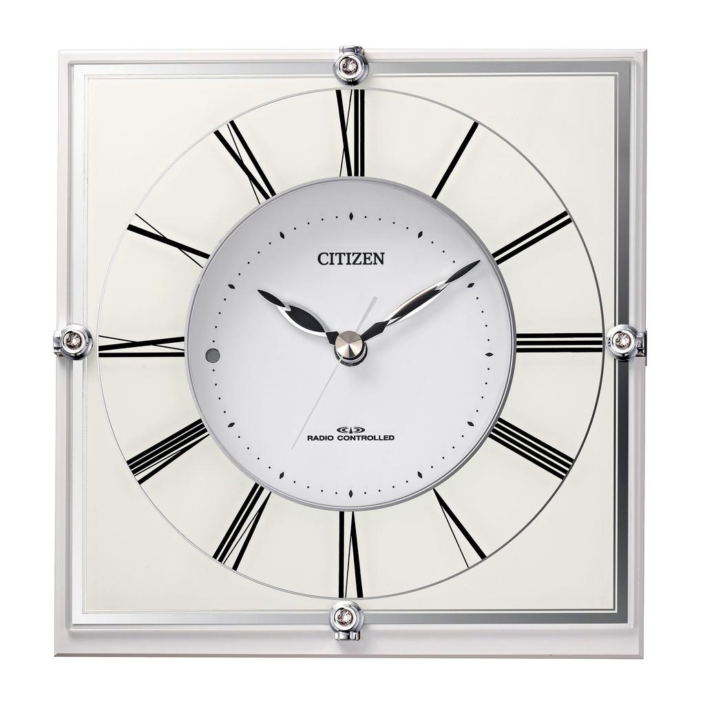 CITIZEN Table Clock Mariage 707 Plastic Frame Wooden Base (Citizen) Radio-controlled / 4RY707-003