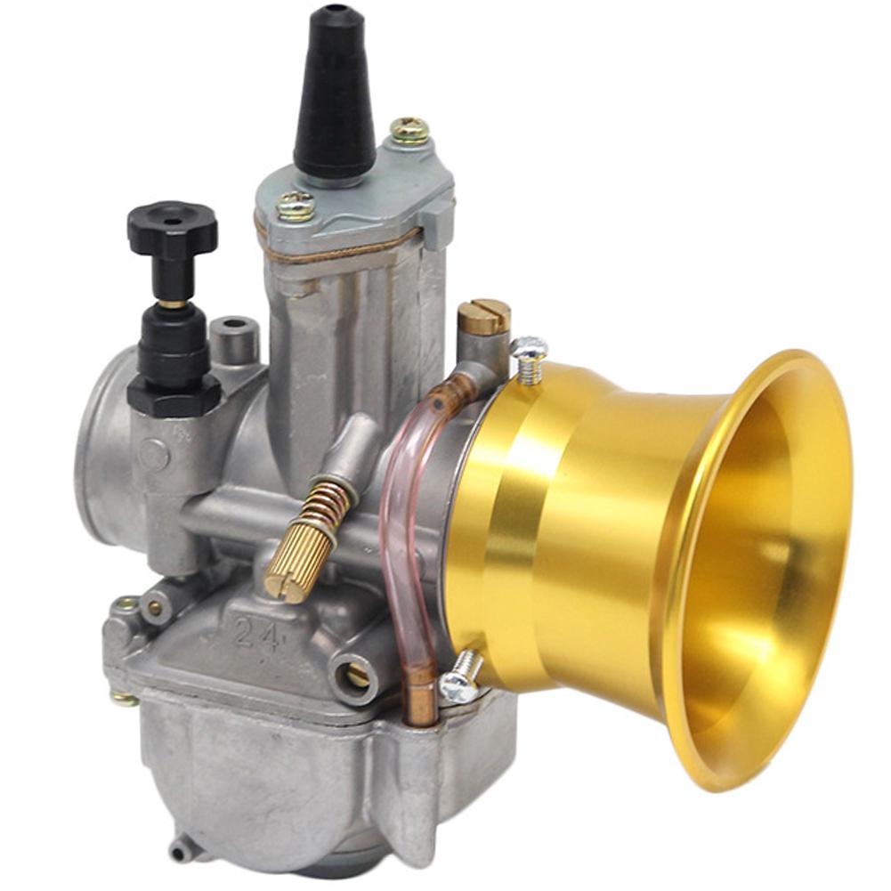 Fashion New Accessory Air Filter 50mm Cup Velocity Interface Horn Stack 24/26/28/30mm Carburetor Auto Parts