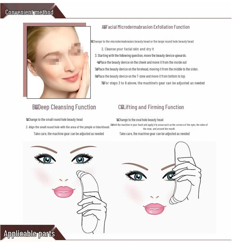 Hot Selling Blackhead Remover Pore Cleaner Beauty Set