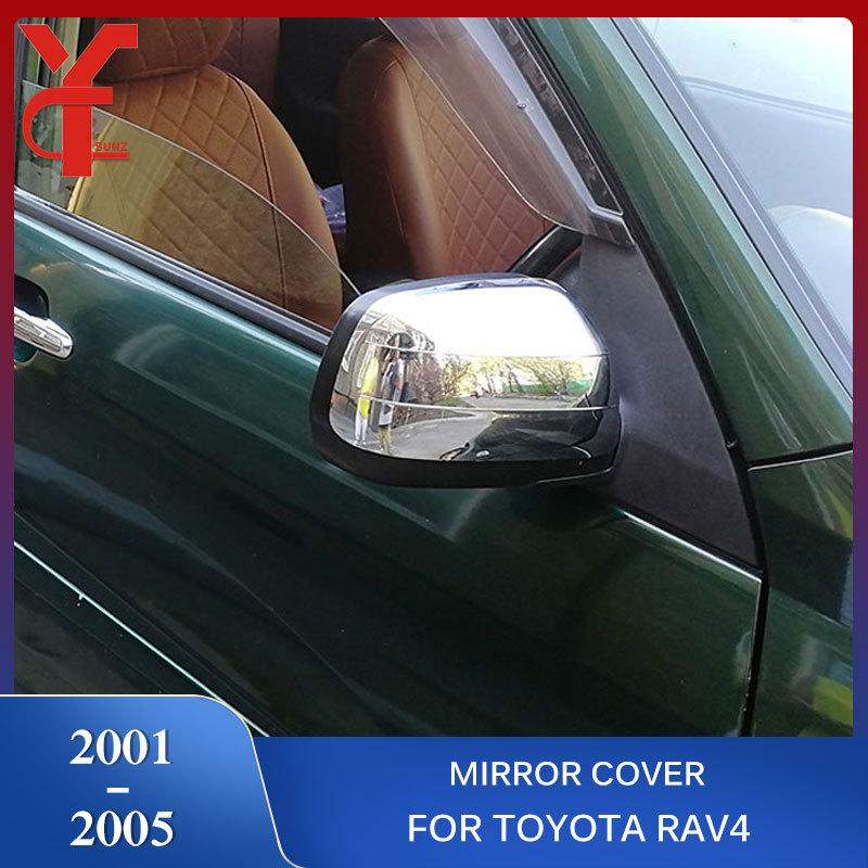 2001-2005 ABS Side Mirror Cover For Toyota Rav4 2001 2002 2003 2004 2005 Rav 4 Accessories Side Door Rearview Mirrors YCSUNZ
