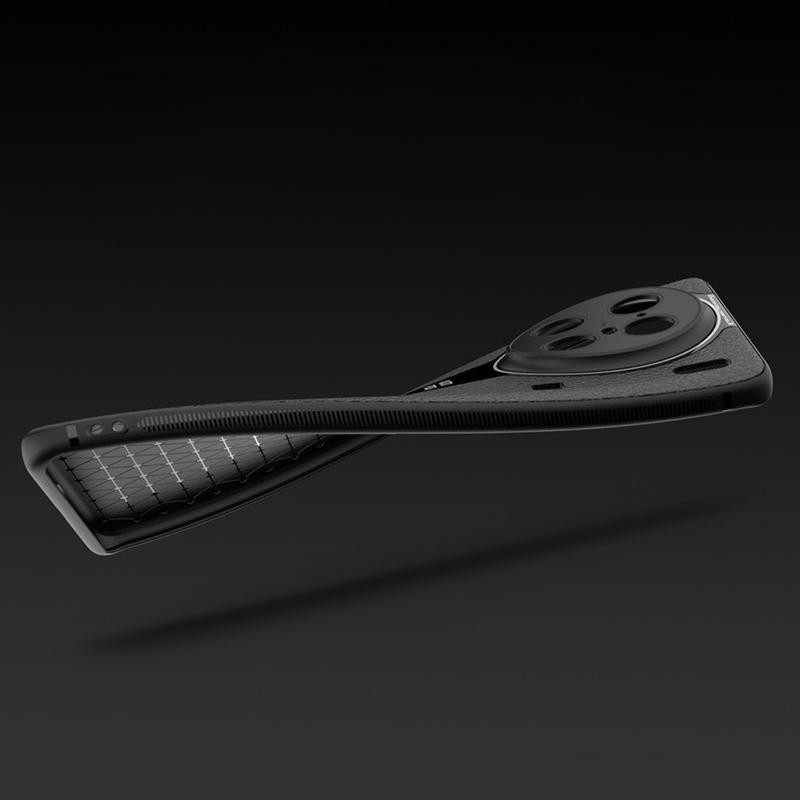 Q.COO Pentru vivo X90 Pro+ 5G Husă de Telefon Rezistentă la Șocuri Piele PU+TPU+Carcasă Spate Acrilică