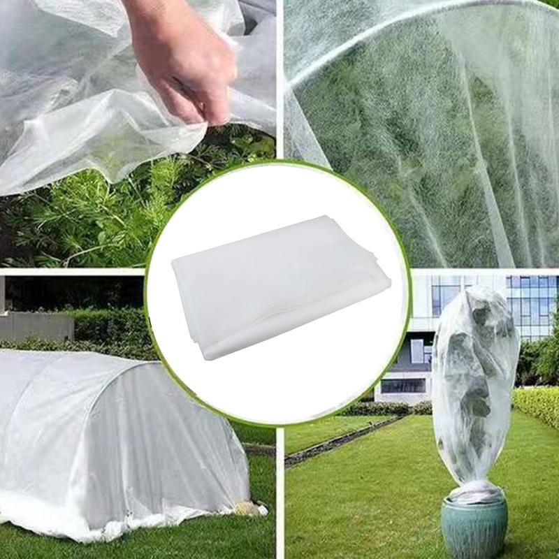 Winter Plant Covers Freeze Protection Thickened Winter Plant Cover Reusable Non-Woven Fabric Blanket Protector For Vegetables
