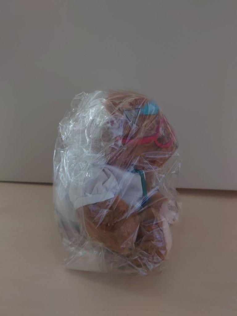 [USED] Eva Bear Makinami Mari Illustrious Teddy Bear Evangelion Anonymous Shipping