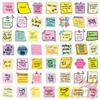 100Pcs/Set Funny Healing Label Art Series 01 Stickers DIY Scrapbooks Album Decor Decals Stickers