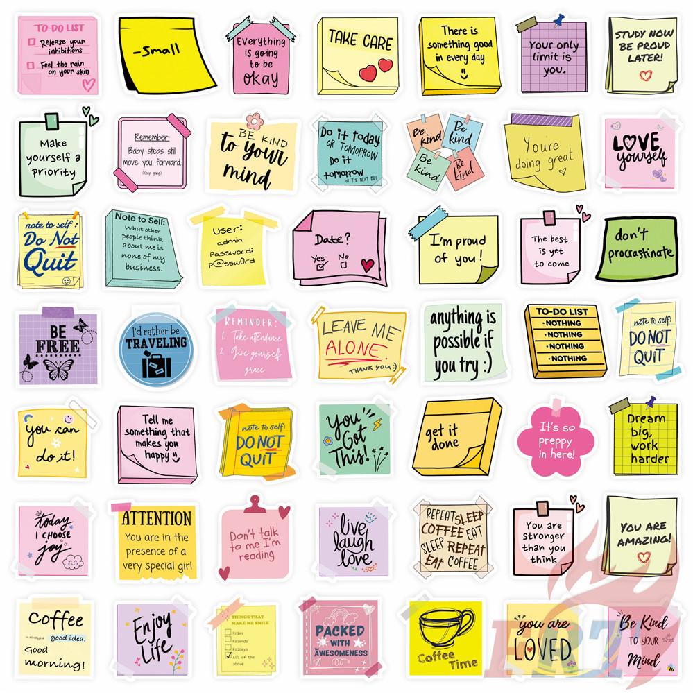 100Pcs/Set Funny Healing Label Art Series 01 Stickers DIY Scrapbooks Album Decor Decals Stickers