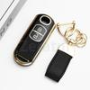 2 Buttons Shell For Mazda Mx-5 Miata Atenza Axela Demio Artz 2 3 5 6 Cx-3 Cx-4 Cx-5 Cx-7 Cx-8 Cx-9 Tpu Car Key Case Accessories