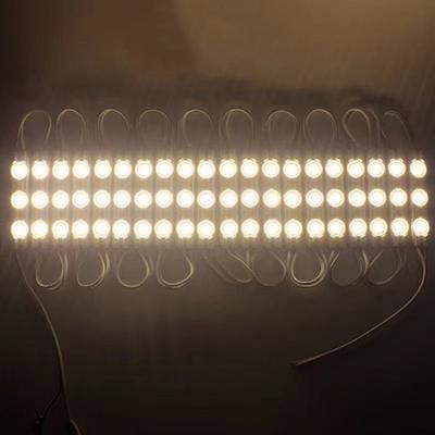 20 szt. Moduł LED SMD 3 LED DC12V Wtryskowy Wodoodporny IP67 Dekoracyjny 2835 Twardy Pasek Listwa Świetlna Lampa Biały Czerwony Zielony Niebieski