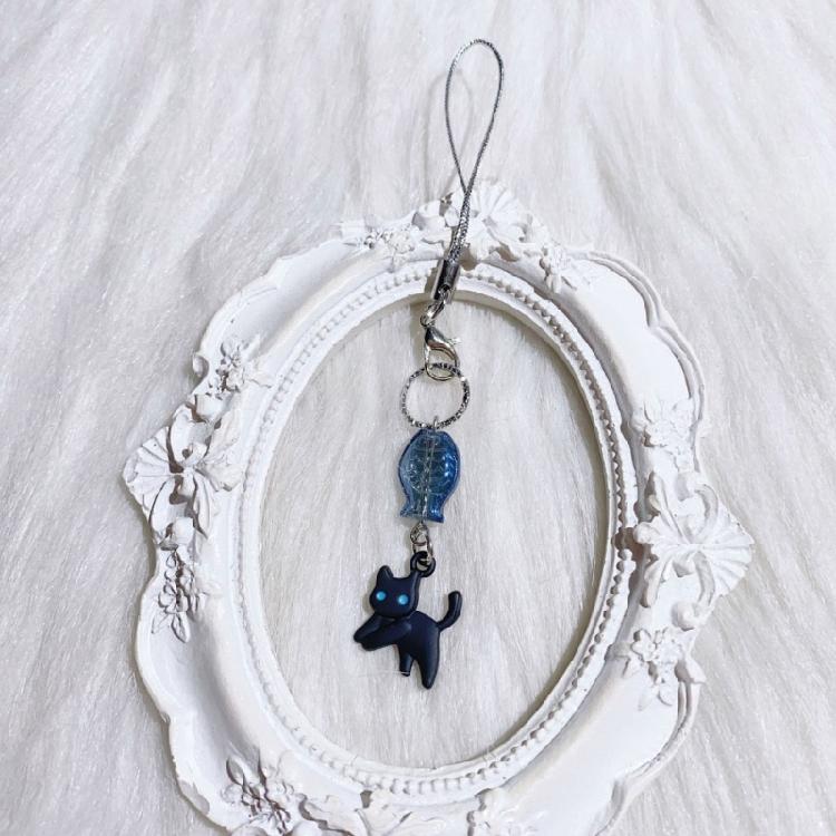 Fashion Keychain Pendant Multipurpose Phone Accessory Acrylic Alloy Texture Suitable for Students Professional Present