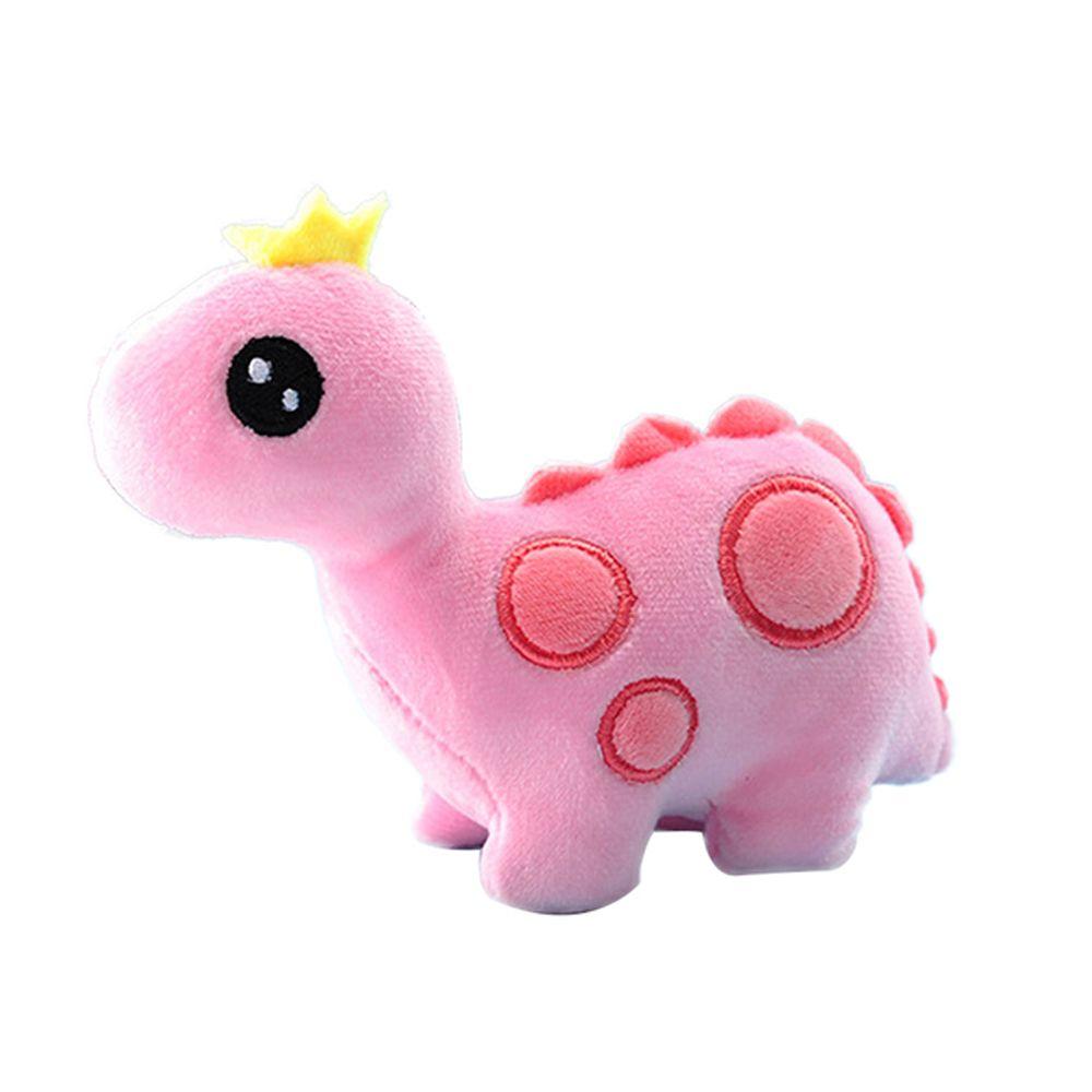 Cute Keychain Cartoon Keyring Animal Dolls Dragon Doll Dinosaur Plush Toy Plush Pendant Stuffed Toy