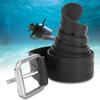KEEP DIVING Adjustable Rubber Weight Belt with Buckle for Freediving Tech Dive Webbing (1.8M)