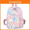 Adorable Cartoon Nylon Kids Backpack For Kindergarten Boys And Girls In Pink