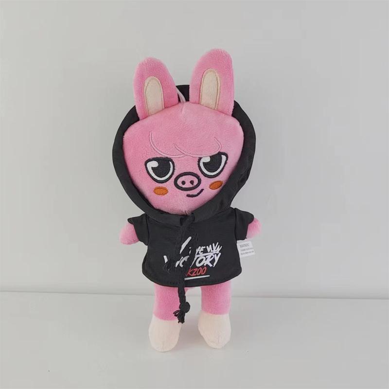 Plush Toys Stray Kids Cartoon Stuffed Animal Plushies Doll Kawaii Companion for Adult Fans Leeknow Hyunjin Gift
