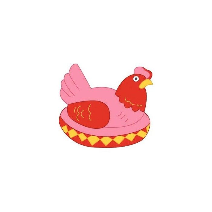 Gommettes Pâques de 1 à 3,5 cm 106 pièces