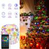 Smart Fairy Lights LED String Lights APP Remote Control DIY Color Changing Music Sync Timer for Valentines Day Party Decoration