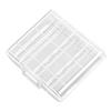 Rapid Battery Replacement Organizers for 4 2A 3A Batteries Storage Box Easy Access PP Case Quick Device Changes