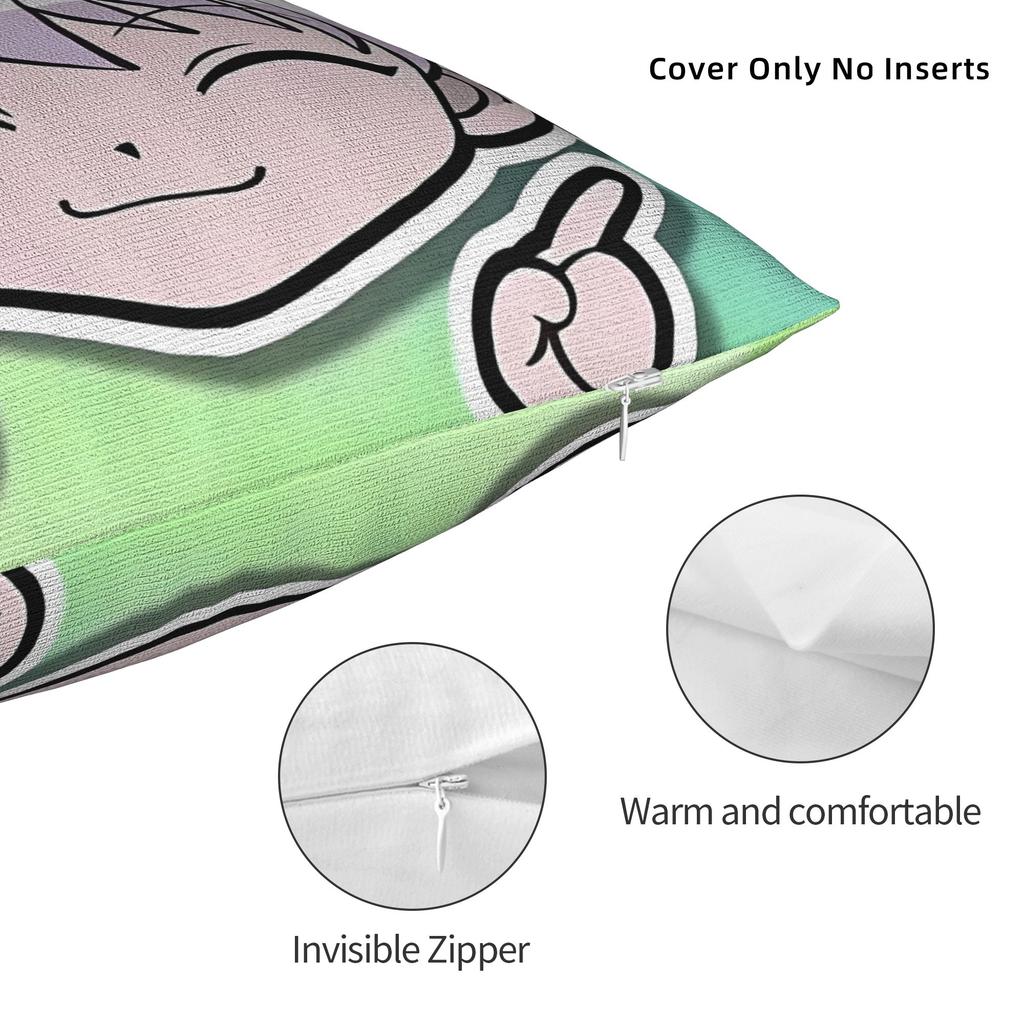 Anime Killua Zoldyck Pillow Case Kawaii Pillow Cover Soft Pillowcases For Sofa Home Decor