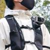 Support de Harnais Poitrine Sangles de Poitrine Réglables Ceinture Gilet pour Caméra d'Action Amortisseur Réglable Support de Gilet de Course
