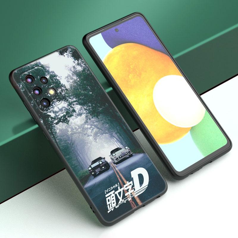 Initial D AE86 Phone Case For Samsung A13 A22 A24 A32 4G A23 A25 A34 A35 A52S A53 A54 A55 A73 5G A12 A14 A15 A31 A33 A50 A51 A72