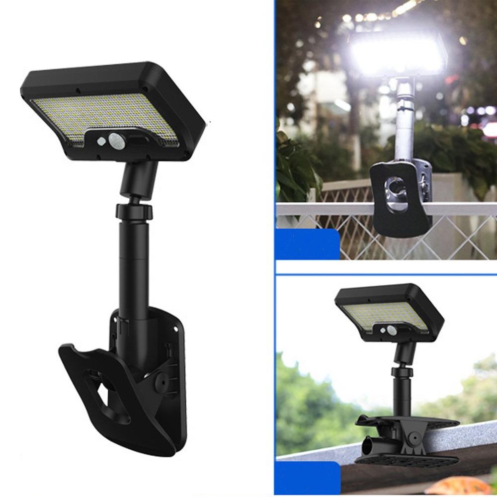 Waterproof Solar Wall Light Auto on/Off 92 LED Motion Sensor Light Vertically Adjustable 4 Modes Garden Street Lights