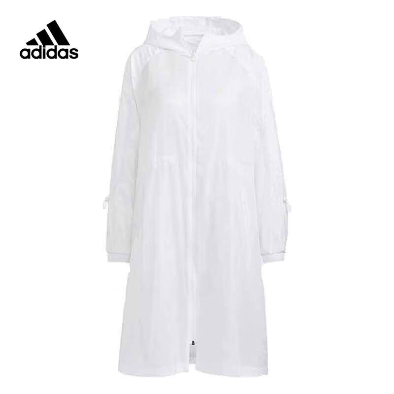 Adidas Women s HM7415 Mid-Length Hooded Summer Jacket S