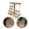 Multifunctional Parrots Stand Grinding Scratchers Toy for Conure Budgies