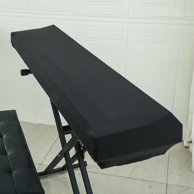 Copertura per Tastiera di Pianoforte Elettronico Coperture Pieghevoli Impermeabili Antipolvere per Tastiere di Pianoforte Copertura Protettiva Elastica per Pianoforte per Musica