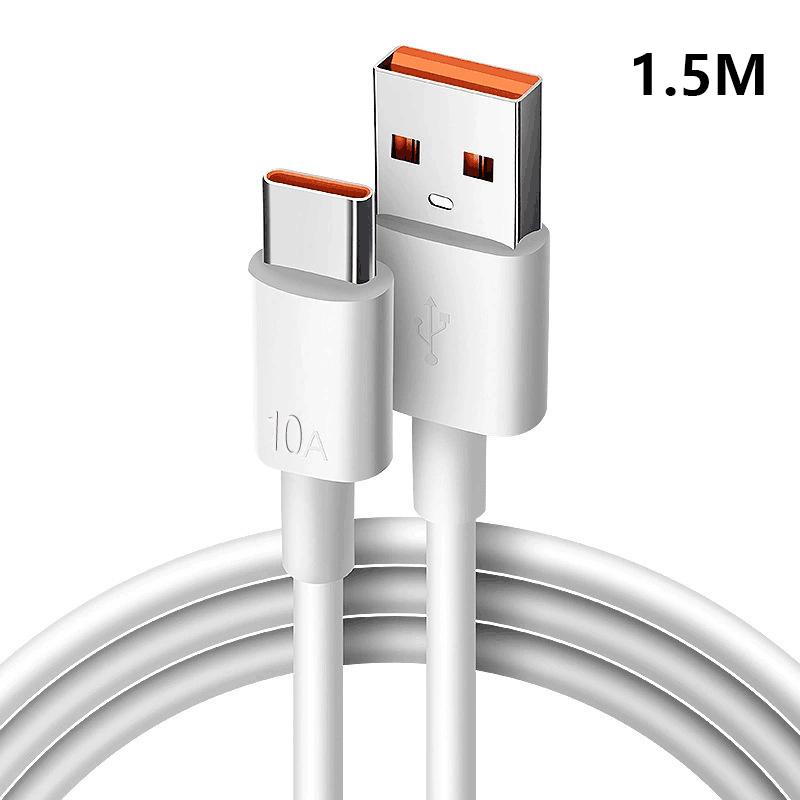 120W 10A Usb Type C Usb Cable Super Fast Charing Line Quick Charge Usb C Cables Data Cord 1/1.5/2M