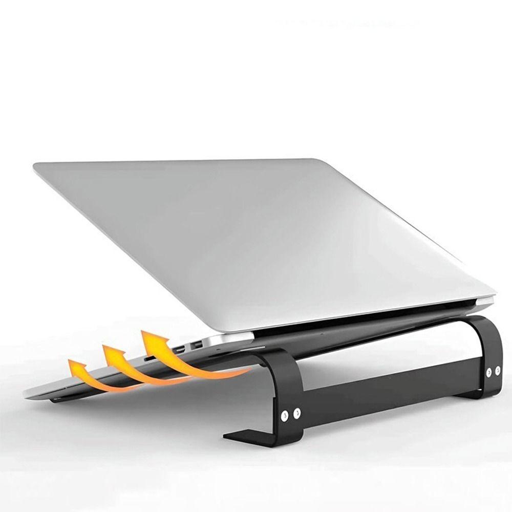 Ergonomic Notebook Support Aluminum Zinc Zinc Alloy Computer Stand Laptop Stand  Home Workspace