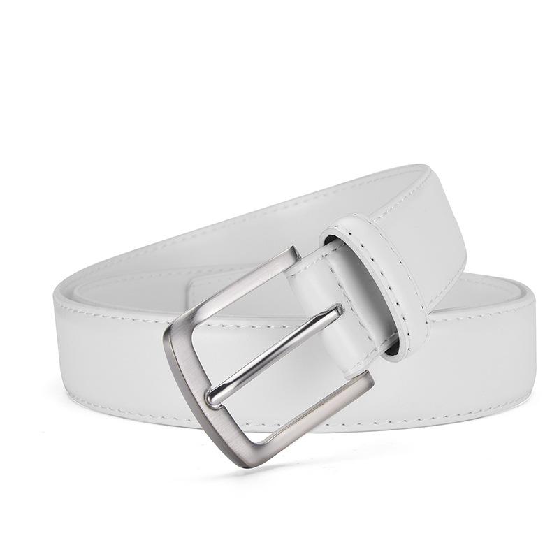 Belt Men'S Leather Retro Business Casual Leather Belt Belt Men'S Cowhide Belt