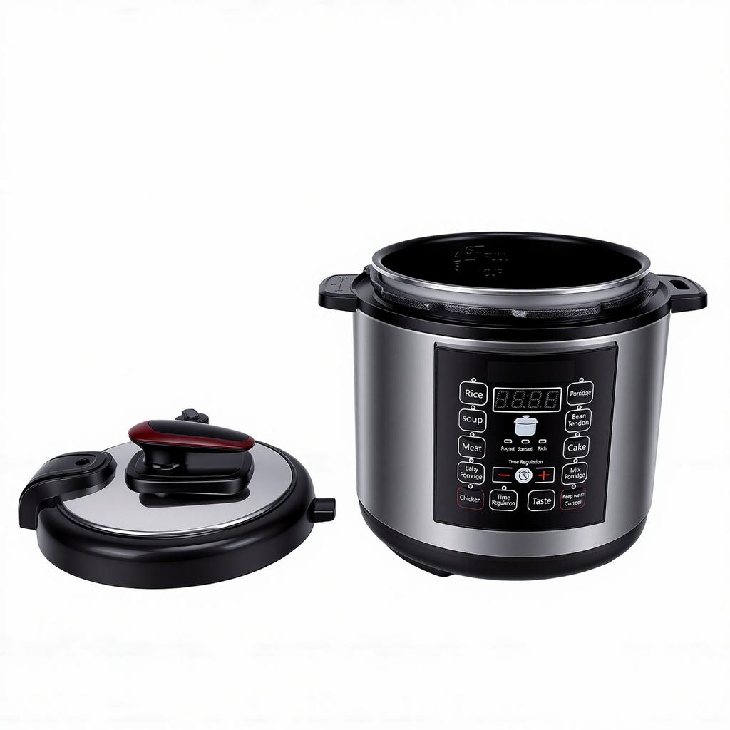 Pressure Cooker High Efficiency High Safety 6L Multi Cooker with Reservation Function for Rice Cooker Slow Cooker