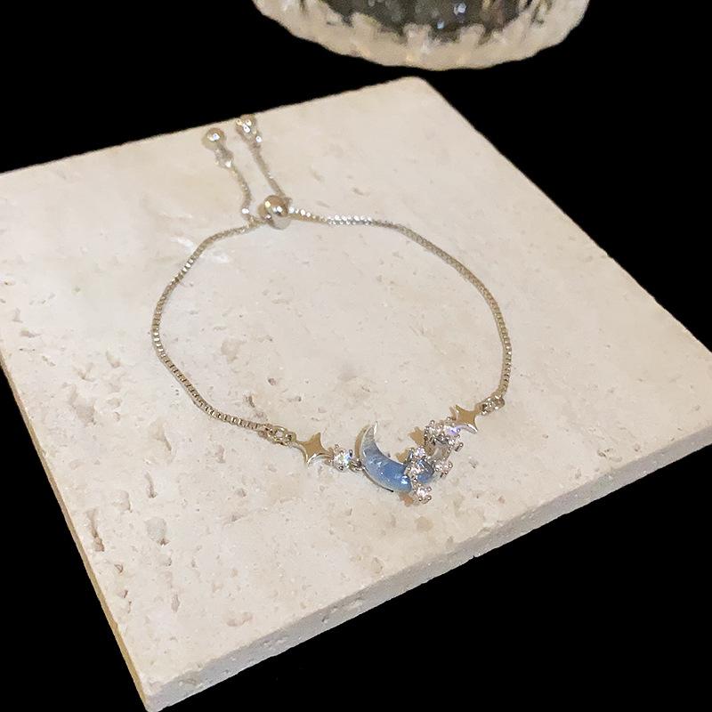 

Браслет-пуллер «Звезда Циркона Луна»: Корейский Модный Легкий Роскошный Браслет