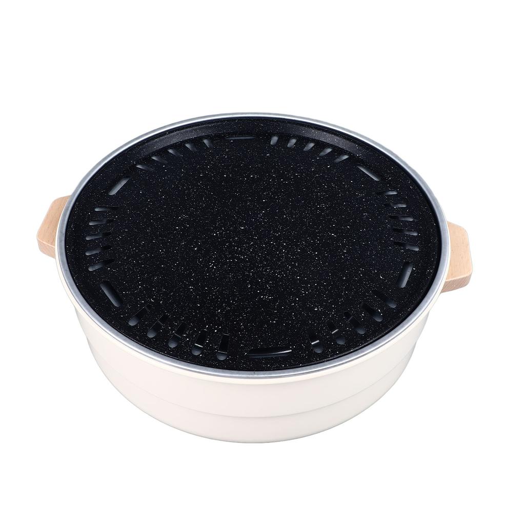 Portable Charcoal Grill Iron Smokeless Small Barbecue Grill for Garden Backyard Party Picnic