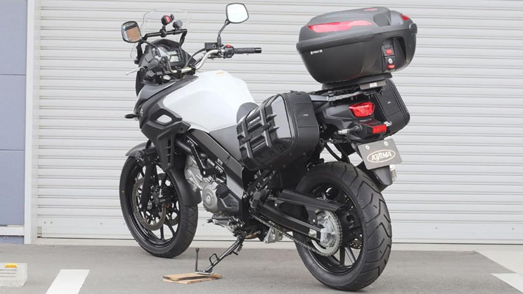 Kijima Bike Parts Side Bag Support Steel Left and Right Set Black V-STROM650/XT ABS('17-) 210-499