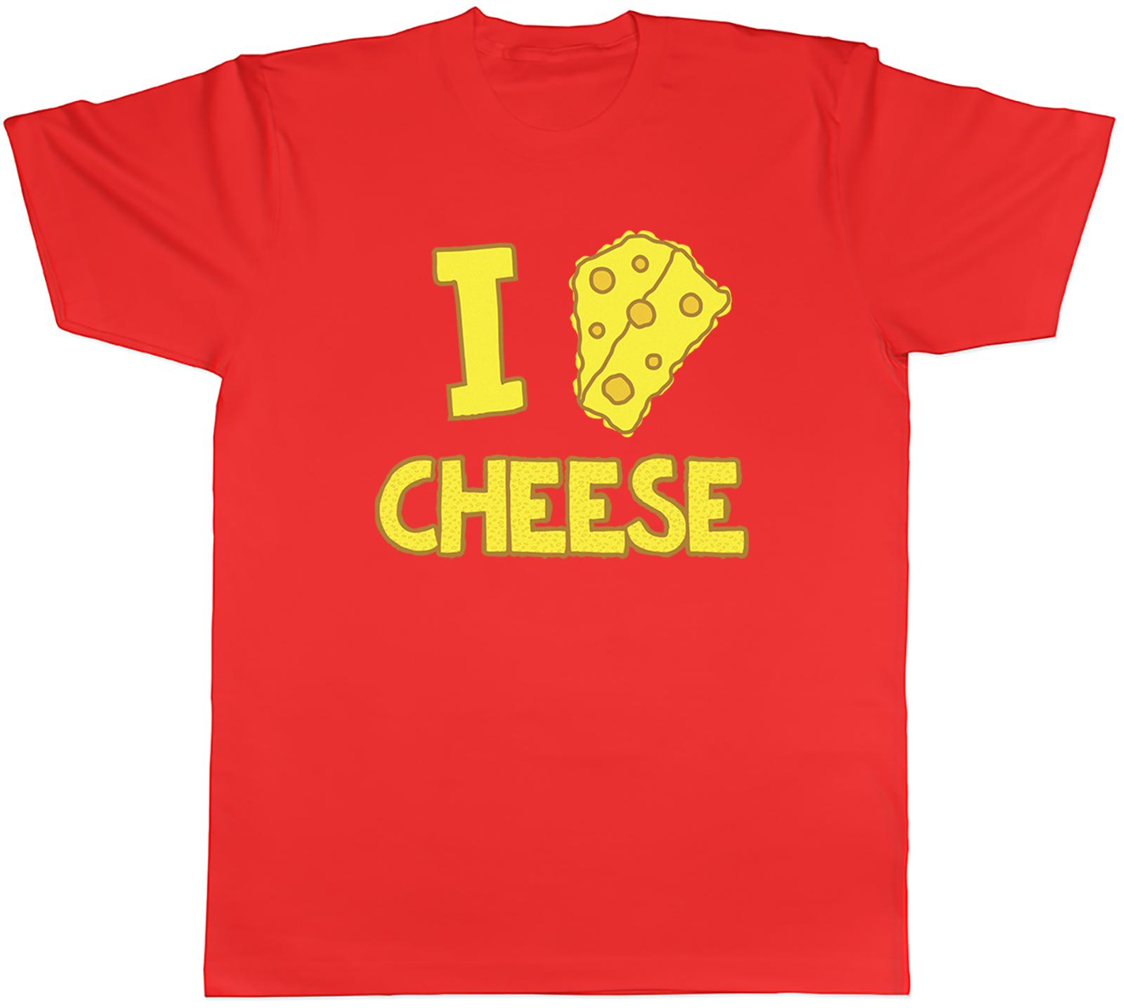 I Love Cheese Unisexs Unisex TShirt Tee S