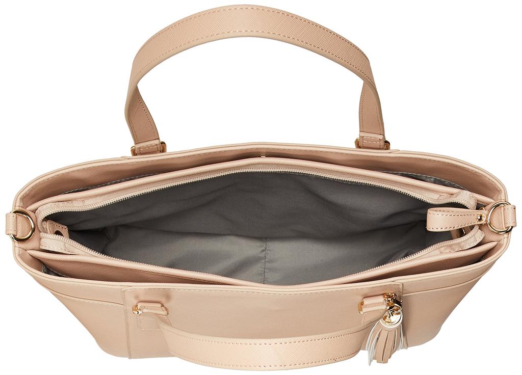 Monica Simple A4 Tote Bag MONI-0160 Women's Pink