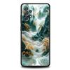 Landschaftsmalerei Handyhülle für Samsung Galaxy A15 A14 A25 A54 A34 A51 A71 A72 A73 A32 A52 A52S A11 A21S A31 A41 5G Weiche Hülle