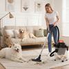 Nass-Trocken-Blasen 3-in-1 Staubsauger, 25L 2500W, 6,5 Spitzen-PS, Edelstahl, tragbar für Haus, Werkstatt, Autoaufbereitung