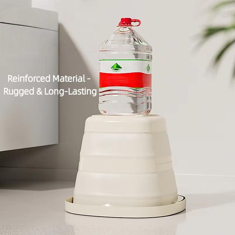 Foldable Water Bucket Essential For Fishing Camping Travel Collapsible Pail With Handle For Easy Storage Outdoor Use