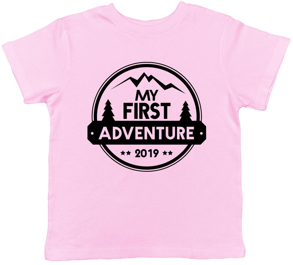 My First Adventure Boys Girls Childrens Kids T-Shirt 150