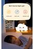 USB Rechargeable Energy Saving  Small Night Light 3d Led Nursery Night Light Table Lamp